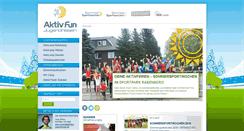 Desktop Screenshot of aktivfun-jugendreisen.de